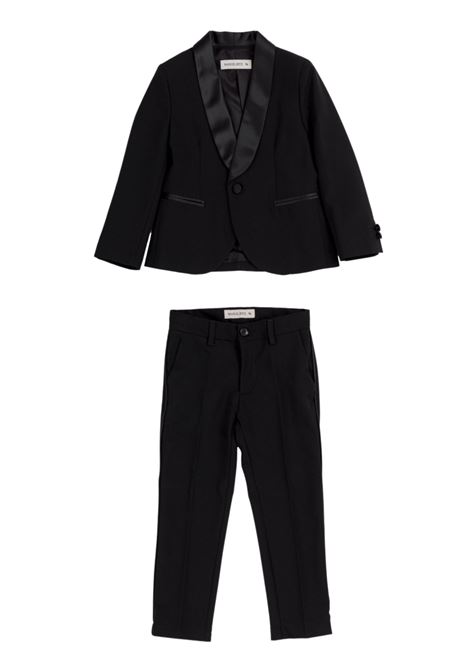 Black cotton children's set Paolo Pecora | PP2184/SUNERO